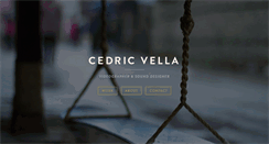 Desktop Screenshot of cedricvella.com